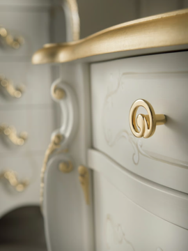 ROSSINI - Wooden bedside table with drawers by CASA +39 - view 3